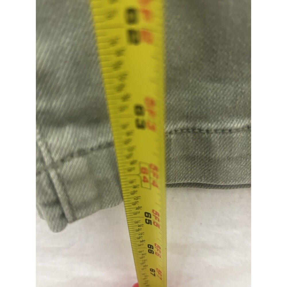 Lane Bryant Jumpsuit Womens 22L Plus Green Utility Button Front Belted Pockets - Picture 9 of 10